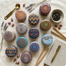 Vela aromática Kailash Lata Mandala Essence 100g