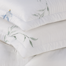 Jogo de Colcha Trussardi Rondini 100% Bambu Branco King – 3,10 x 2,80m