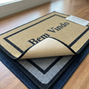 Tapete Dommun Decor Boucle Moldura - Bem Vindo