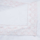 Edredom Trussardi Olivia Baby Branco e Soft Nude – 1,10 x 1,60m