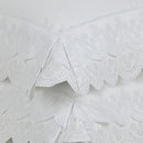 Super Fronha Trussardi Goielli 300 Fios 100% Algodão Branco 50x90cm