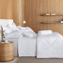 Jogo de Cama King Trussardi Goielli 300 Fios 100% Algodão Branco 2,80x2,80m