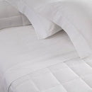 Fronha Buddemeyer Damask Stripes Branco 50cm x 70cm 300 Fios Cetim