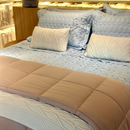 Jogo de Cama Queen Kacyumara Lazio Eudore 300 Fios 100% Algodão Egípcio Estampado