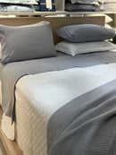 Jogo Coordenado de Cama Suit + Kit Colcha Suit - Cama Completa