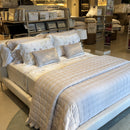 Jogo de Cama Super King Buddemeyer Luxus Catalina 400 Fios Cetim 100% Algodão Estampado 280x290cm