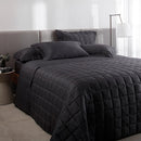 Jogo de Cama Casal Buddemeyer Damask Stripes – Chumbo