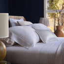 Jogo de Cama Queen Buddemeyer Luxus Lino Stripes 100% Linho Bege 240x280cm