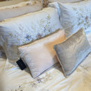 Jogo de Cama Super King Buddemeyer Luxus Catalina 400 Fios Cetim 100% Algodão Estampado 280x290cm