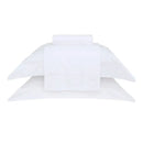 Jogo de Cama Buddemeyer Damask Stripes Branco Queen 300 Fios Cetim