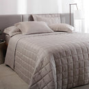 Jogo de Cama Buddemeyer Damask Stripes Caqui Queen 300 Fios Cetim