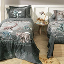 Jogo de Cama Karsten T-Rex Estampado Solteiro 1,80m x 2,50m