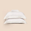 Jogo de Cama Queen Altenburg Haus Supremo Branco 300 Fios Cetim 100% Algodão Egípcio (4 Peças - 2,50m x 2,60m)