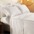 Jogo de Cama Queen Altenburg Haus Supremo Branco 300 Fios Cetim 100% Algodão Egípcio (4 Peças - 2,50m x 2,60m)