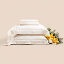Jogo de Cama Queen Altenburg Haus Mayla Bege (4 Peças - 2,30m x 2,60m)