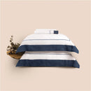 Jogo de Cama Queen Altenburg Haus Supremo Azul Intenso 300 Fios Cetim 100% Algodão Egípcio (4 Peças - 2,50m x 2,60m)