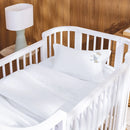Jogo de Cama Trussardi Bene Baby Branco – 1,10 x 1,60m