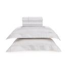 Jogo de Cama Trussardi Girelli Branco King 300 Fios Cetim de Bambu