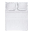 Jogo de Cama Trussardi Olivine Bambu Natural King 300 Fios Cetim