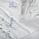 Jogo de Cama Trussardi Rondini 100% Bambu Branco Queen – 2,40 x 2,80m