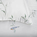 Jogo de Cama Trussardi Rondini 100% Bambu Branco Queen – 2,40 x 2,80m