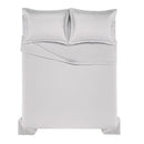 Jogo de Colcha King Trussardi Nicelli Piquet Branco 2,90m x 2,70m