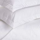 Jogo de Colcha Trussardi Queen Farfalla 200 Fios Percal 100% Algodão Branco 250x250cm