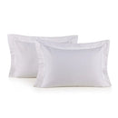Jogo de Fronhas Trussardi Fratelli Branco/Branco – 50 x 70cm
