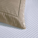 Jogo de Fronhas Trussardi Fratelli Nocciola/Nocciola – 50 x 90cm