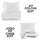 Jogo Coordenado de Cama Suit + Kit Colcha Suit - Cama Completa