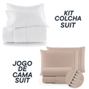 Jogo Coordenado de Cama Suit + Kit Colcha Suit - Cama Completa