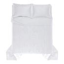 Kit Colcha King Trussardi Olivine 100% Bambu 300 Fios Natural 3 Peças