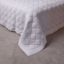 Kit Colcha Super King Buddemeyer Luxus Noah 270 Fios Cetim 100% Algodão Branco 3 Peças 310x260cm