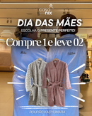 Roupão Microfibra Zurich Kacyumara (Compre 01 Leve 02)