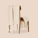 Manta Altenburg Haus Contos 220x80cm Greige