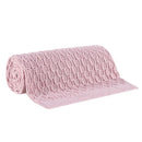 Manta Buddemeyer Tricot Max 100% Polysoft Rosa 125x150cm