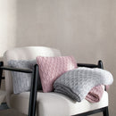 Manta Buddemeyer Tricot Max 100% Polysoft Rosa 125x150cm