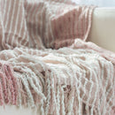 Manta Mello Tecelagem Aurora 120x180cm Rosa Seco