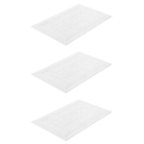 Kit 3 Tapetes Buddemeyer Legend Branco – 50 x 80cm