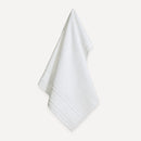 Jogo de 3 Panos de Copa Karsten Cuisine Branco e Verde 100% Algodão 46cm x 65cm