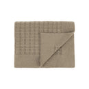 Peseira Trussardi Tricot Erice Nocciola 100% Algodão 80cm x 2,40m