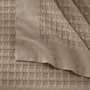 Peseira Trussardi Tricot Erice Nocciola 100% Algodão 80cm x 2,40m