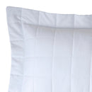 Porta Travesseiro Kacyumara Square Matelassê Branco 50cm x 70cm
