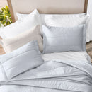 Jogo de Colcha Queen Altenburg Algodão Lux 200 Fios Branco