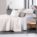 Jogo de Colcha Queen Altenburg Algodão Lux 200 Fios Branco