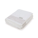 Toalha de Rosto Trussardi Palladio Branco/Nocciola 48cm x 80cm