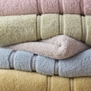 Toalha de Lavabo Buddemeyer Luxus Baby Skin Air 100% Algodão Cinza 30x50cm