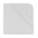 Toalha com Capuz Trussardi Bianchi Baby Branco – 80 x 80cm