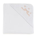 Toalha com Capuz Trussardi Felice Baby Branco – 80 x 80cm