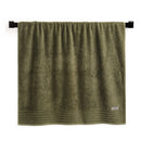 Toalha de Rosto Trussardi Imperiale Oliva 100% Algodão 540g/m² 48cm x 80cm